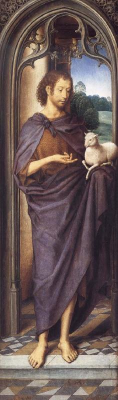 Hans Memling Saint John the Baptist Spain oil painting art